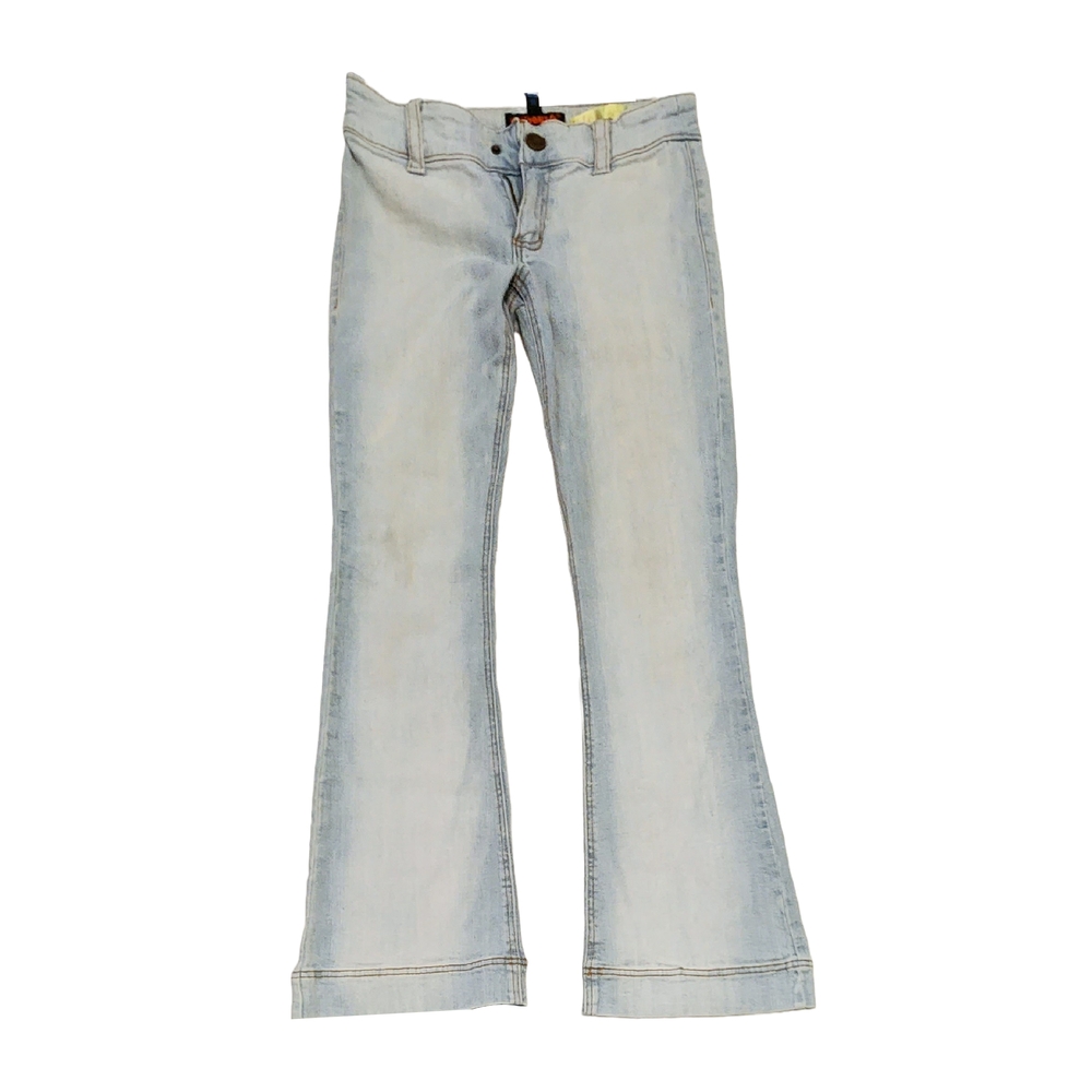 Dollhouse Blue Flare Wide Leg Stretch Jeans Size 11 Vintage circa 2003